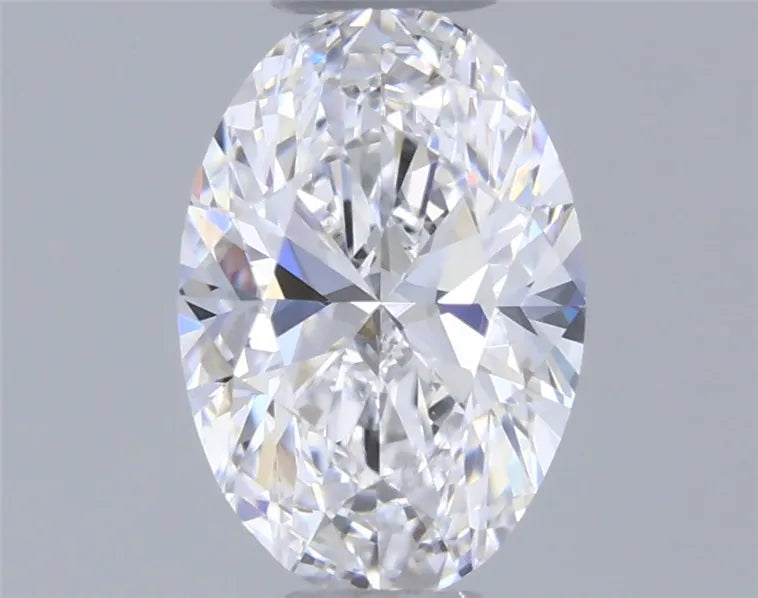 0.50ct Oval Natural Diamond (Colour D, Clarity VVS2, GIA Certified)