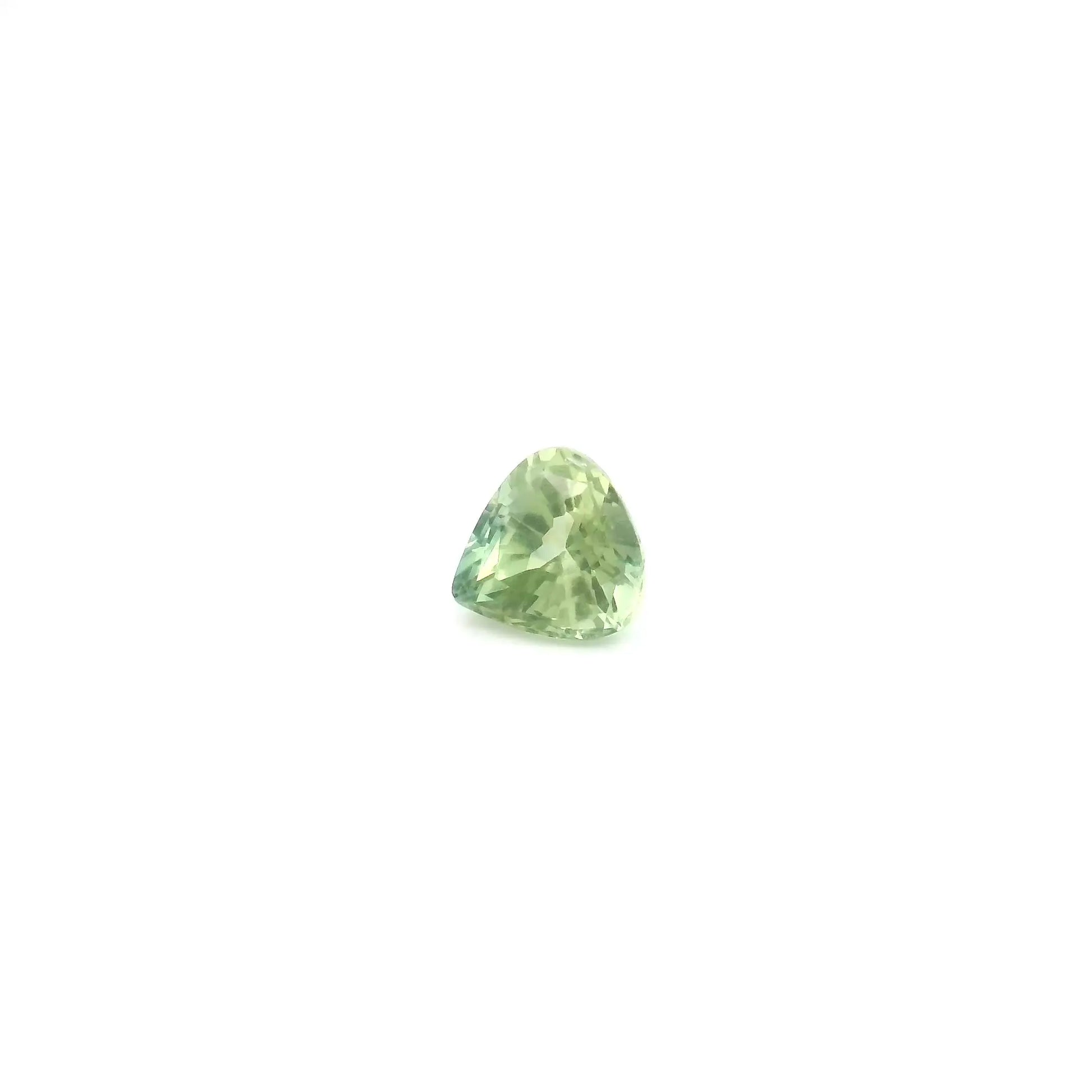 0.50ct Pear Natural Sapphire (Colour Green, Clarity Eye Clean, Cut Faceted)