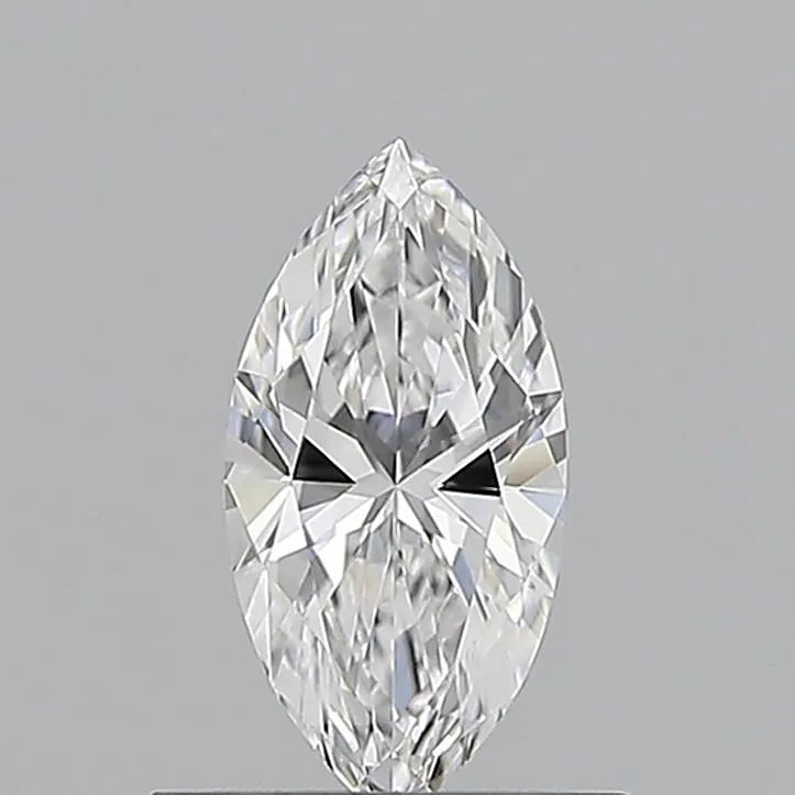 0.51ct Marquise Natural Diamond (Colour D, Clarity VVS2, GIA Certified)