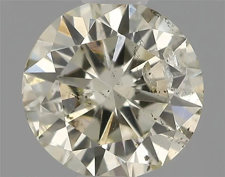 0.51ct Round Natural Diamond (Colour K, Clarity SI2, Cut EX, IGI Certified)