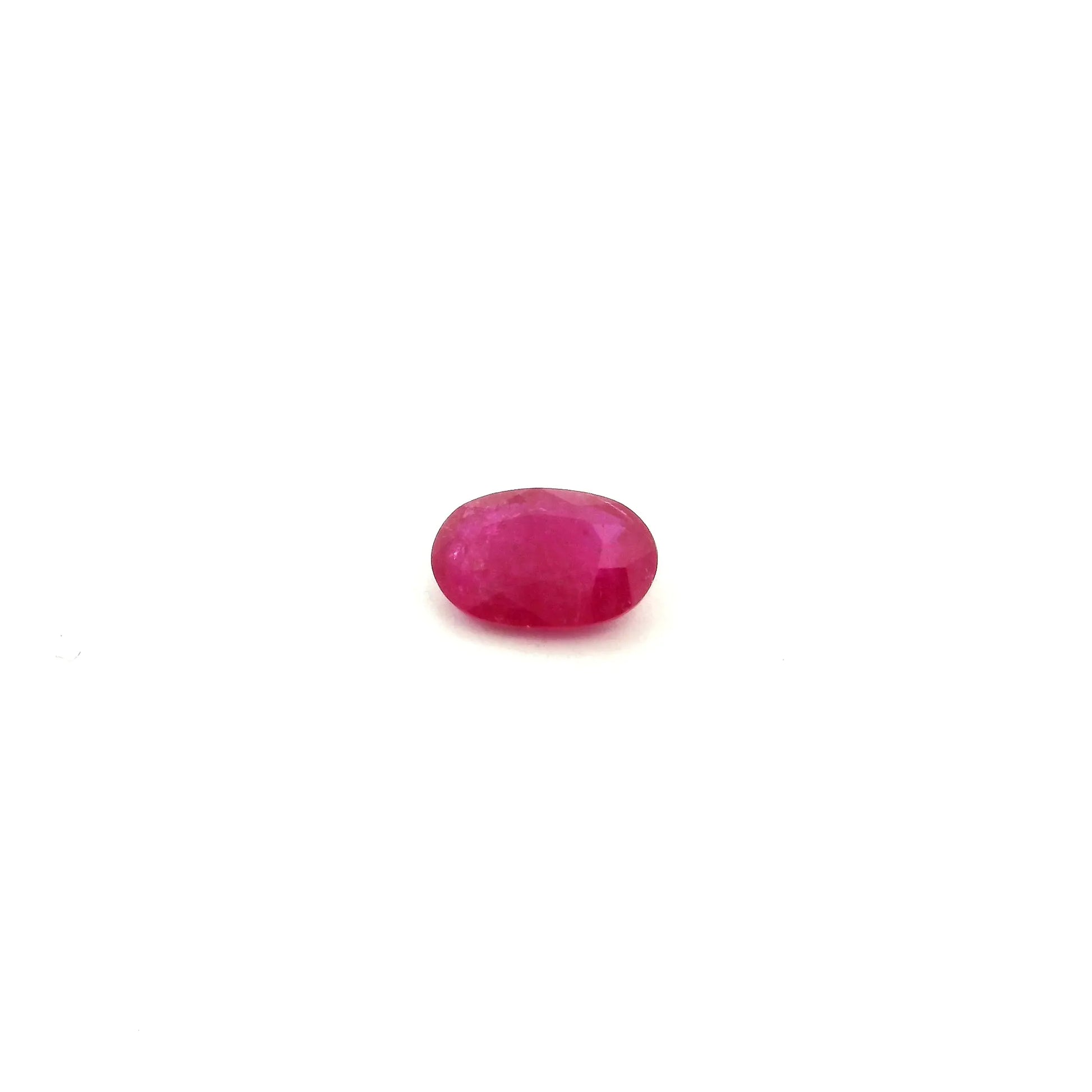 0.53ct Oval Natural Ruby (Colour Red, Clarity Moderately Included, Cut Faceted)