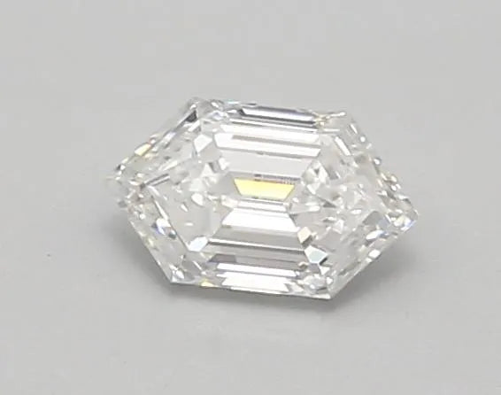 0.55ct Hexagonal Lab Grown Diamond (Colour D, Clarity VVS2, IGI Certified)