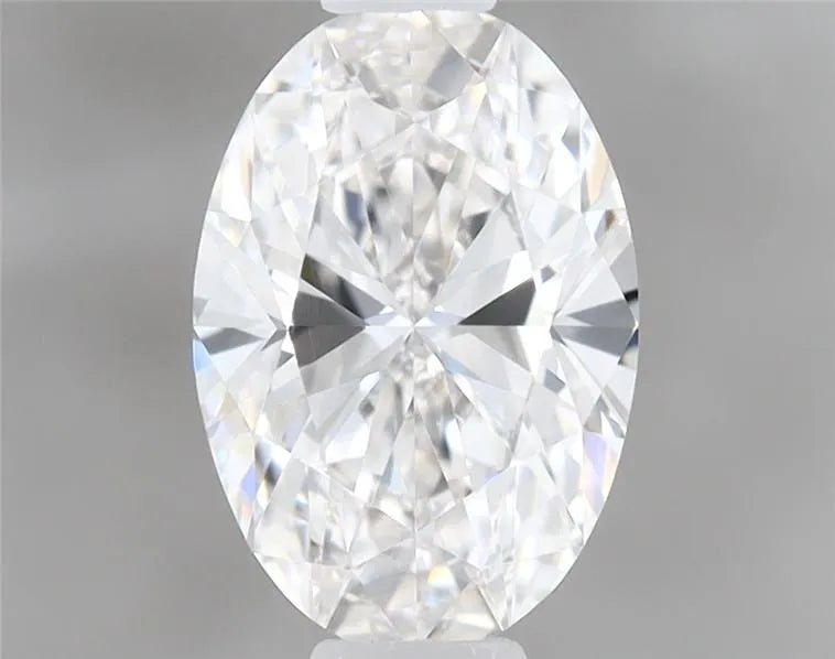 0.60ct Oval Natural Diamond (Colour G, Clarity IF, GIA Certified)