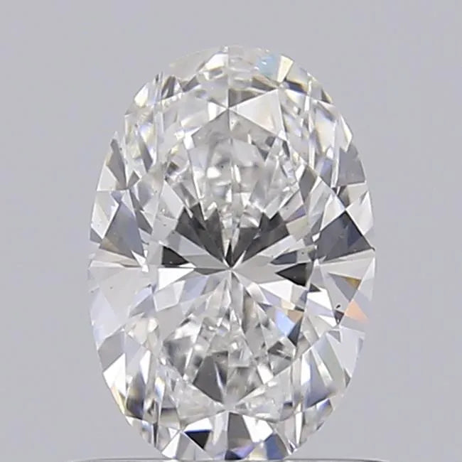 0.61ct Oval Lab Grown Diamond (Colour D, Clarity VS2, IGI Certified)