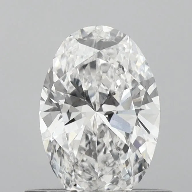 0.61ct Oval Lab Grown Diamond (Colour D, Clarity VVS1, IGI Certified)