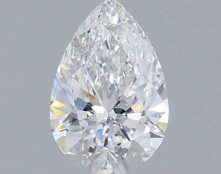 0.71ct Pear Natural Diamond (Colour D, Clarity VVS1, GIA Certified)
