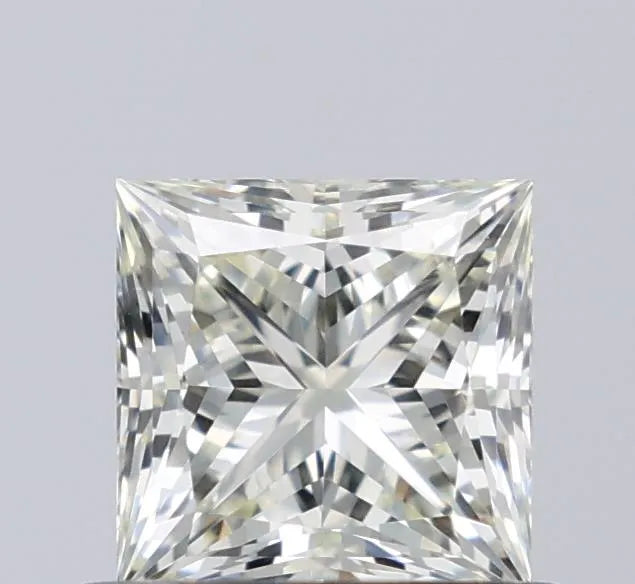 0.71ct Princess Natural Diamond (Colour M, Clarity VVS2, Cut EX, IGI Certified)