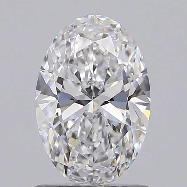 0.94ct Oval Lab Grown Diamond (Colour D, Clarity IF, IGI Certified)