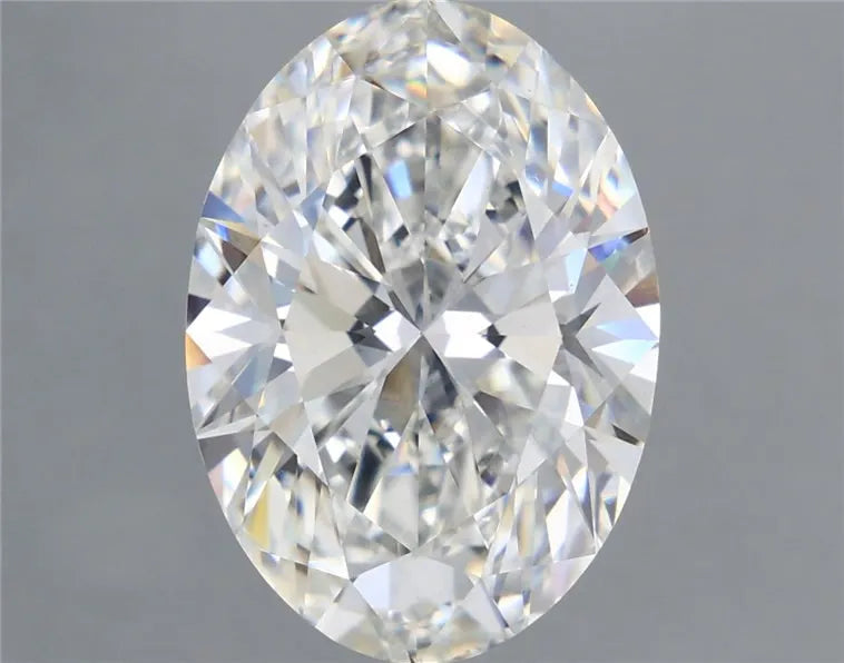 8.00ct Oval Lab Grown Diamond (Colour F, Clarity VS1, IGI Certified)
