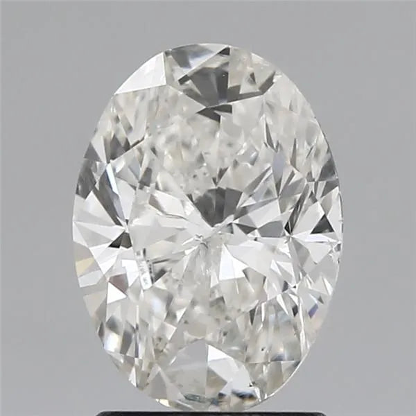 1.67ct Oval Natural Diamond (Colour H, Clarity SI2, Cut VG, IGI Certified)