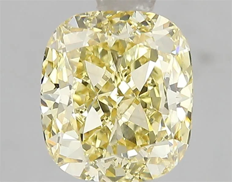 2.03ct Cushion modified Lab Grown Diamond (Colour Fancy Yellow, Clarity VS2, IGI Certified)