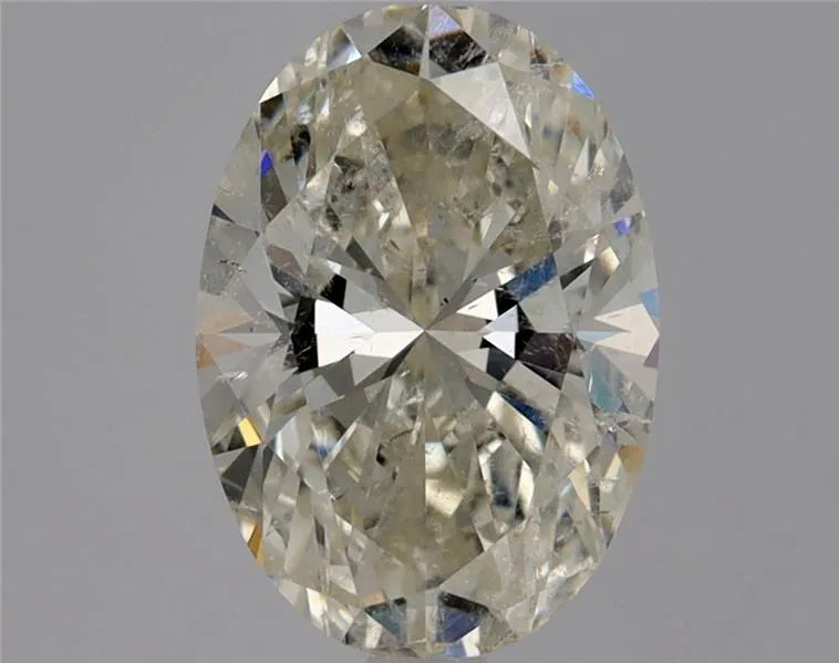 1.01ct Oval Natural Diamond (Colour K, Clarity SI2, HRD Certified)