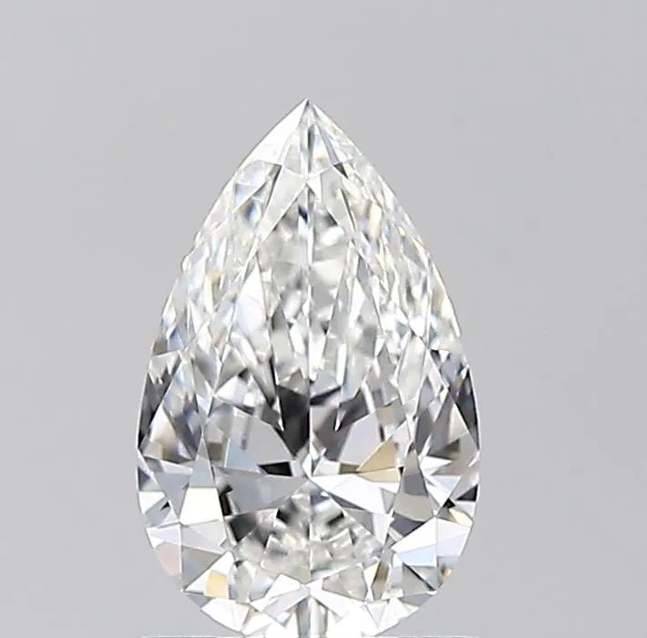 1.01ct Pear Natural Diamond (Colour F, Clarity VVS2, GIA Certified)