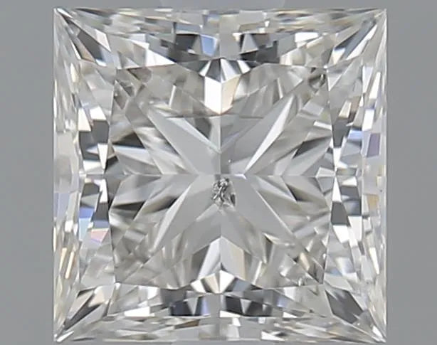 1.01ct Princess Natural Diamond (Colour H, Clarity SI2, Cut VG, IGI Certified)