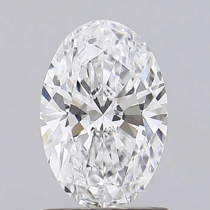 1.02ct Oval Lab Grown Diamond (Colour D, Clarity VVS2, IGI Certified)