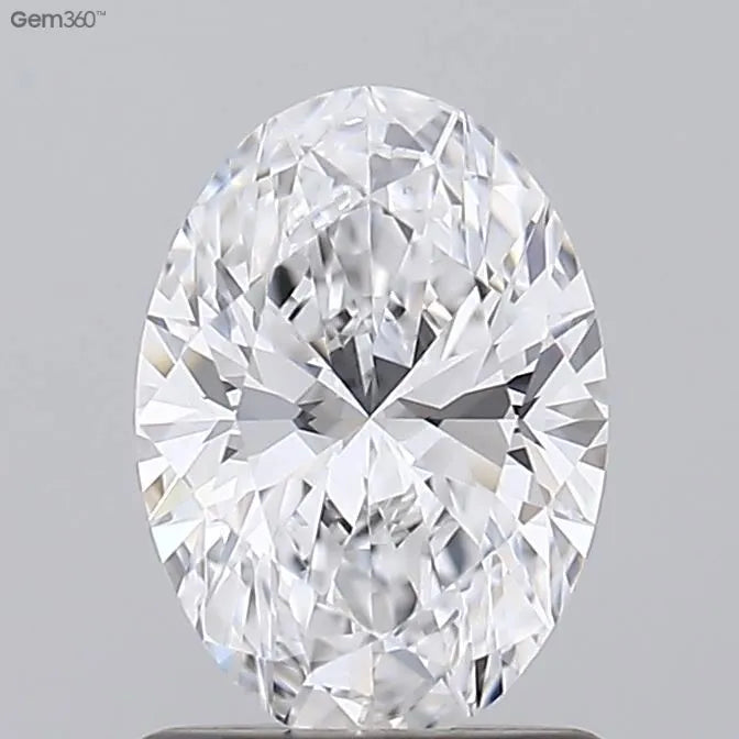 1.03ct Oval Lab Grown Diamond (Colour D, Clarity VVS2, IGI Certified)