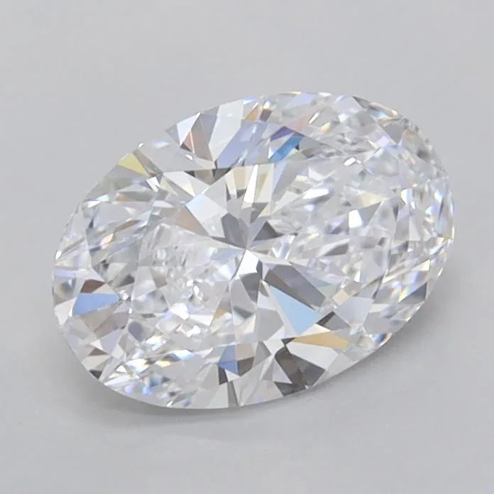 1.04ct Oval Lab Grown Diamond (Colour D, Clarity FL, IGI Certified)