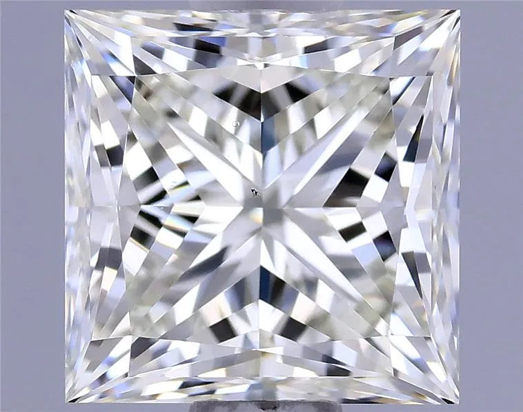 1.04ct Princess Natural Diamond (Colour K, Clarity SI1, GIA Certified)