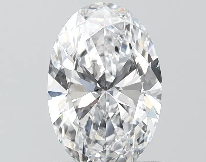 1.08ct Oval Lab Grown Diamond (Colour D, Clarity VVS1, IGI Certified)