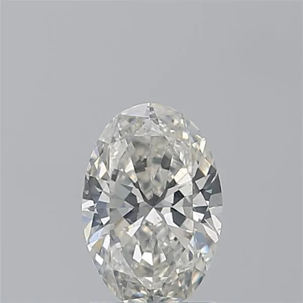 1.10ct Oval Natural Diamond (Colour H, Clarity SI2, Cut EX, IGI Certified)