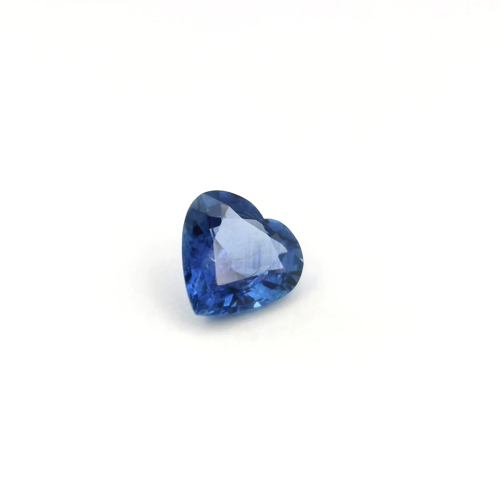 1.12ct Heart Natural Sapphire (Colour Blue, Clarity Eye Clean, Cut Faceted)