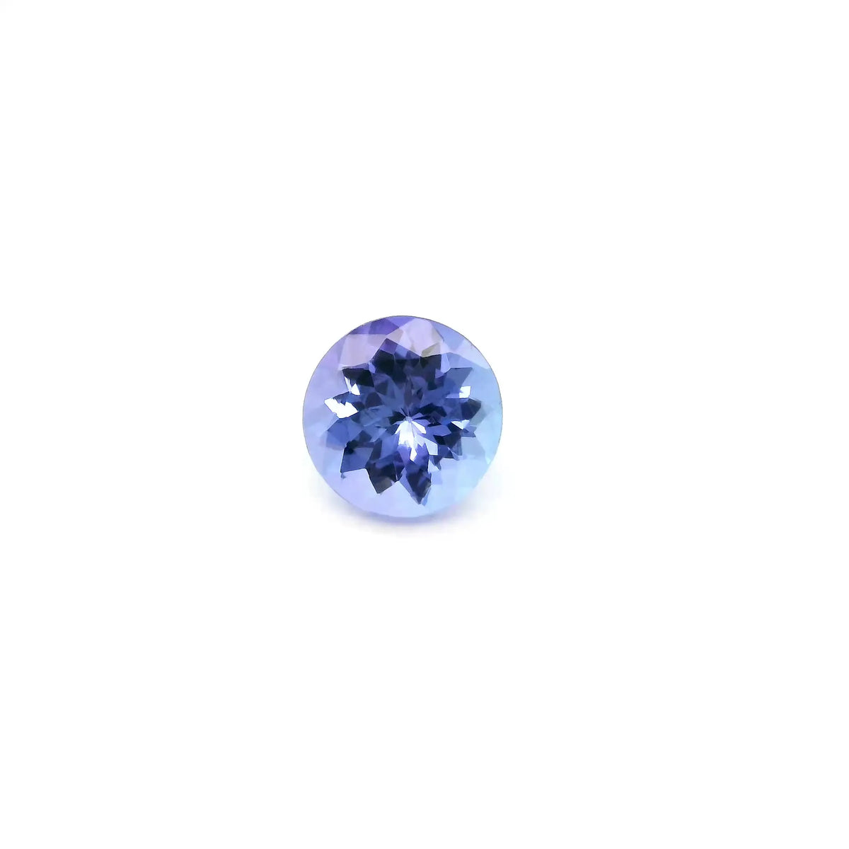 1.30ct Round Natural Tanzanite (Colour Blue, Clarity Eye Clean, Cut Faceted)