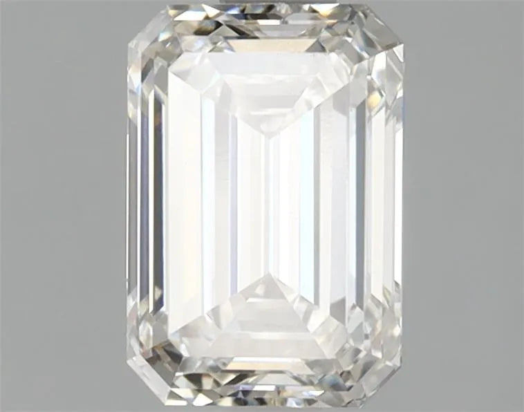 1.51ct Emerald Lab Grown Diamond (Colour F, Clarity VVS2, IGI Certified)