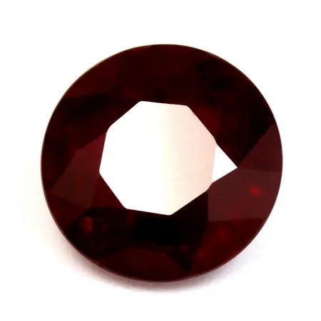 1.51ct Round Natural Ruby (Colour Red, Clarity Slightly Included, Cut Faceted)