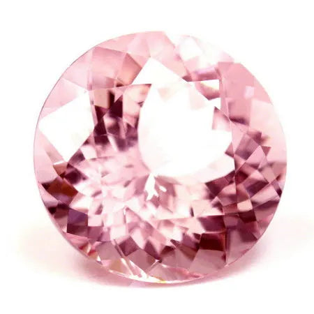13.29ct Round Natural Morganite (Colour Pink, Clarity Eye Clean, Cut Faceted)