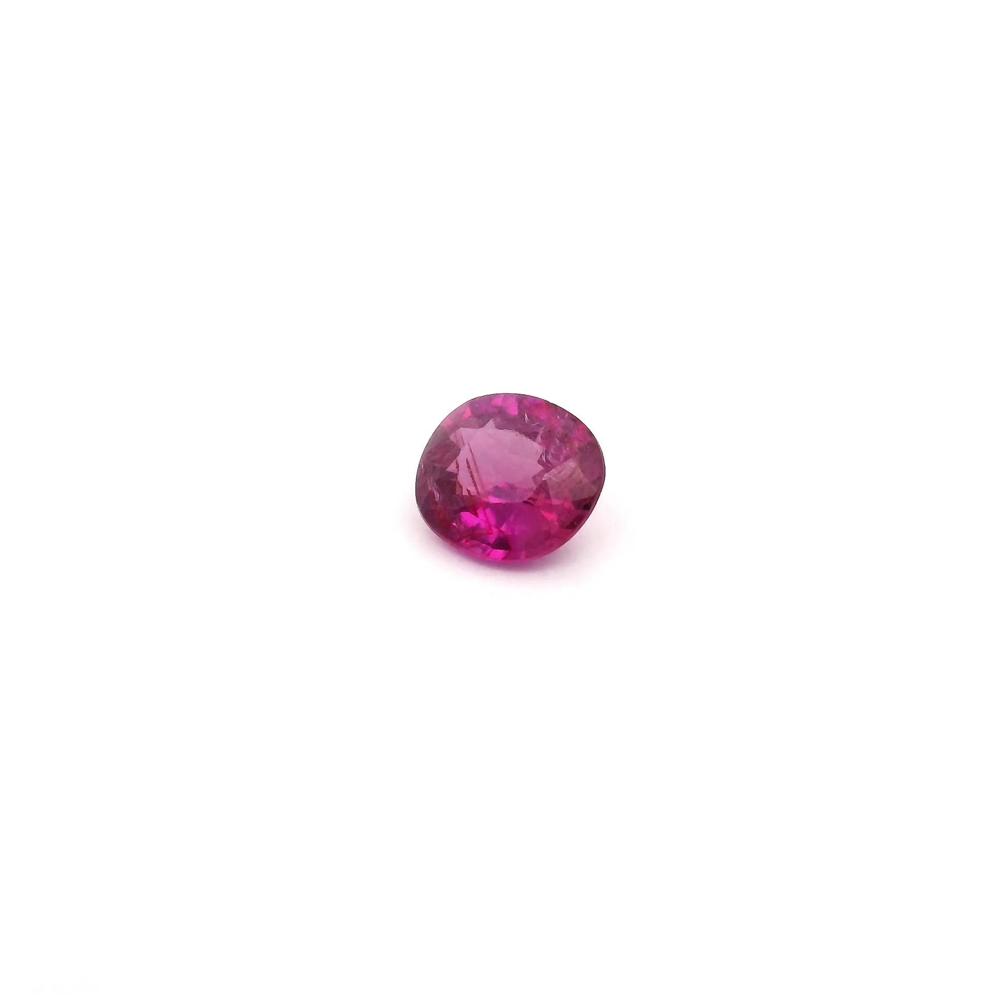 0.44ct Cushion Natural Ruby (Colour Red, Clarity Slightly Included, Cut Faceted)