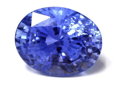 16.86ct Oval Natural Sapphire (Colour Blue, Clarity Slightly Included, Cut Faceted)