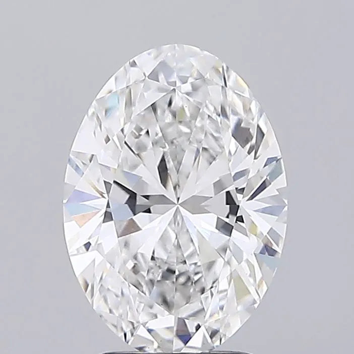 2.53ct Oval Lab Grown Diamond (Colour E, Clarity VS1, IGI Certified)
