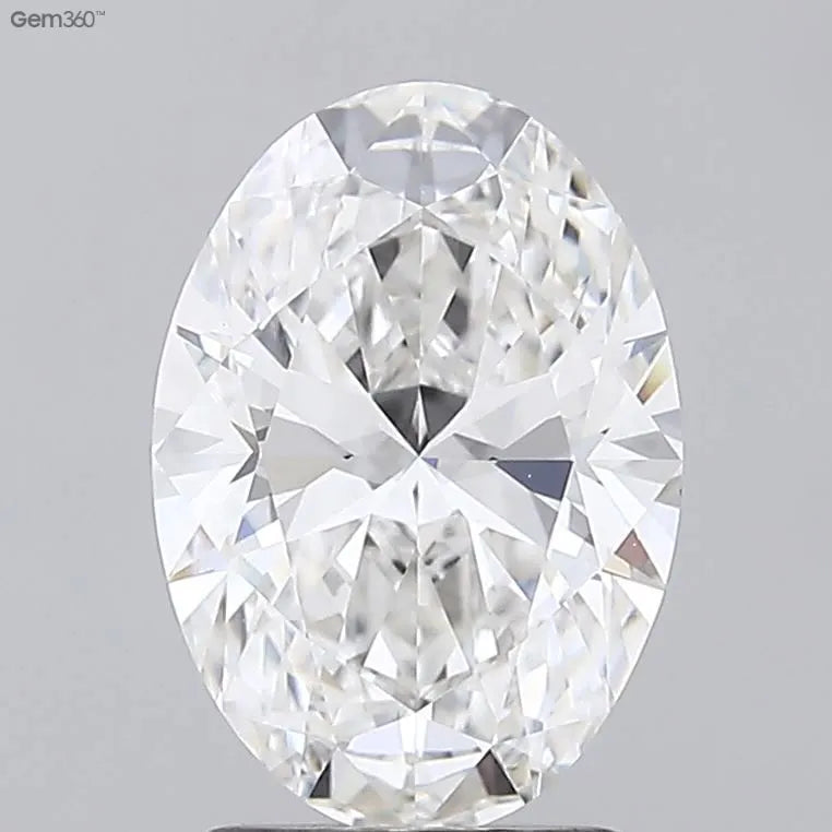 2.04ct Oval Lab Grown Diamond (Colour E, Clarity VVS2, IGI Certified)