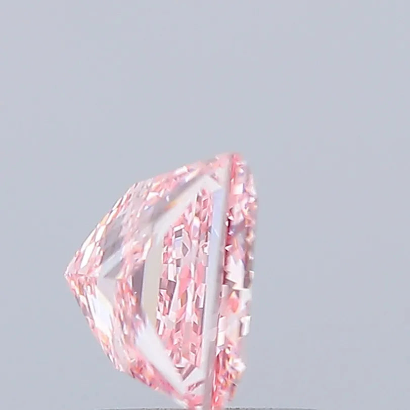 2.00ct Princess Lab Grown Diamond (Colour Fancy Intense Pink, Clarity VVS2, IGI Certified)