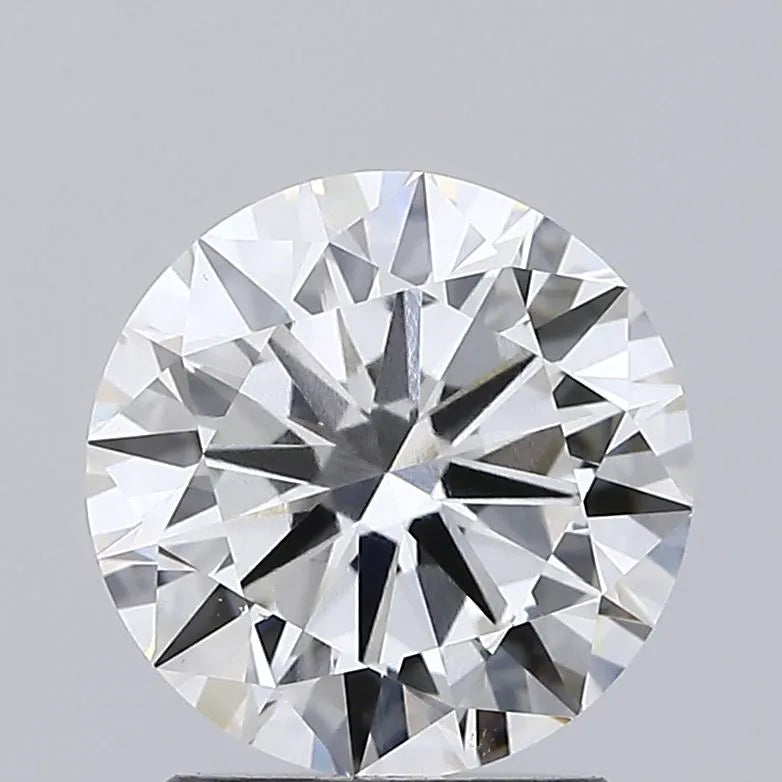 2.00ct Round Lab Grown Diamond (Colour G, Clarity VVS1, Cut EX, IGI Certified)