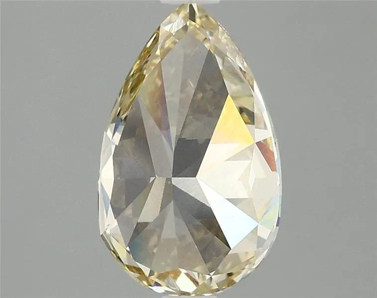 2.07ct Pear Lab Grown Diamond (Colour Fancy Intense Yellow, Clarity VVS2, IGI Certified)