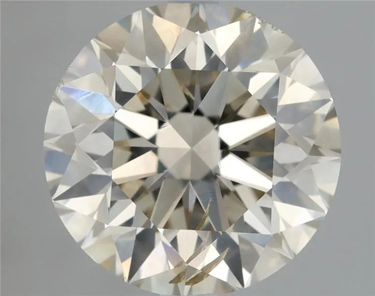 2.21ct Round Natural Diamond (Colour L, Clarity SI2, Cut EX, IGI Certified)