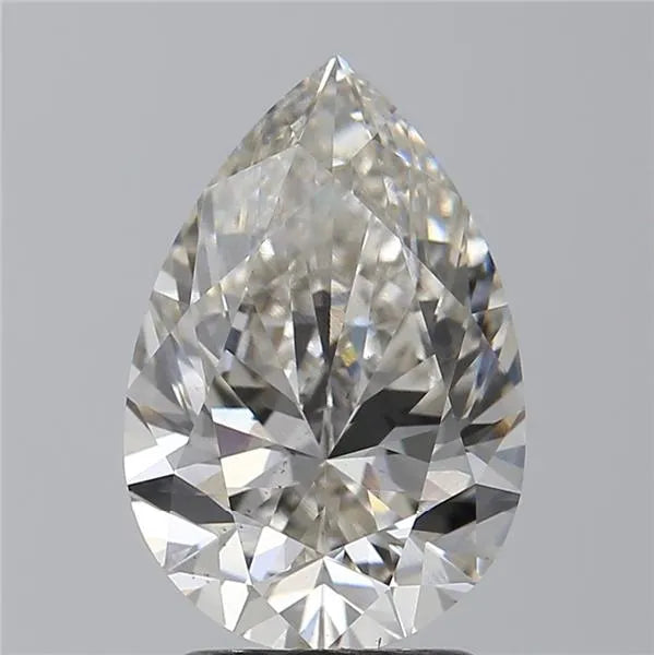 2.50ct Pear Lab Grown Diamond (Colour G, Clarity VS2, IGI Certified)
