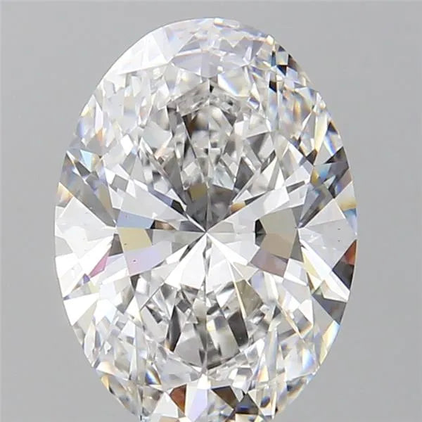 2.58ct Oval Lab Grown Diamond (Colour E, Clarity VS2, IGI Certified)