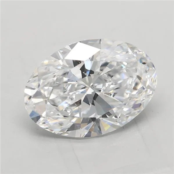 2.60ct Oval Lab Grown Diamond (Colour D, Clarity VVS1, IGI Certified)