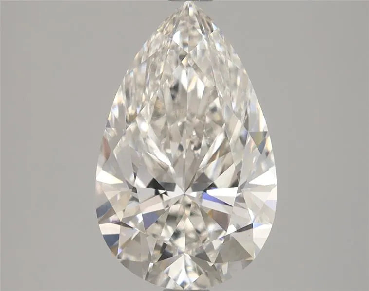 2.82ct Pear Lab Grown Diamond (Colour F, Clarity VVS2, IGI Certified)