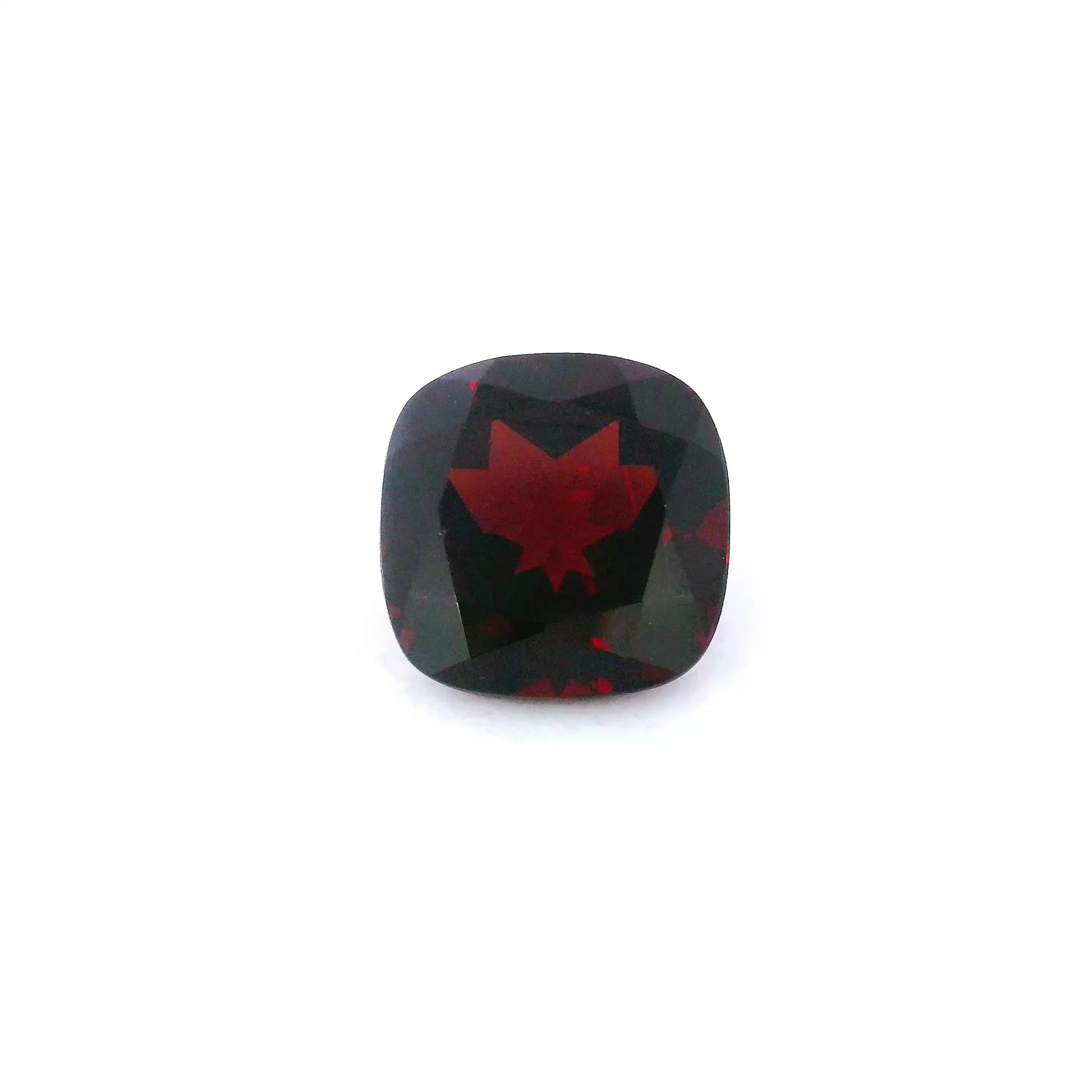 2.94ct Cushion Natural Garnet (Colour Red, Clarity Slightly Included, Cut Faceted)