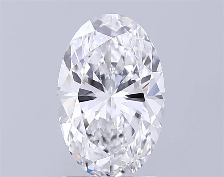 2.02ct Oval Lab Grown Diamond (Colour D, Clarity VS1, IGI Certified)