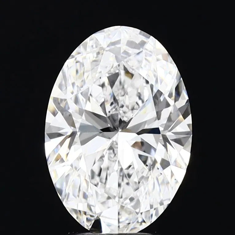 3.05ct Oval Lab Grown Diamond (Colour D, Clarity VS2, IGI Certified)