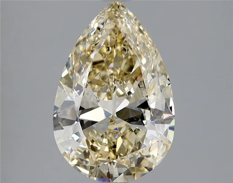 2.01ct Pear Natural Diamond (Colour L, Clarity SI1, HRD Certified)