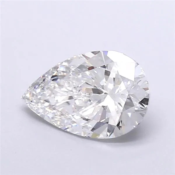 2.50ct Pear Lab Grown Diamond (Colour E, Clarity VVS2, IGI Certified)