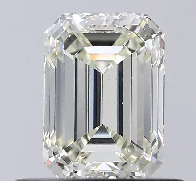 0.70ct Emerald Natural Diamond (Colour J, Clarity SI1, Cut VG, IGI Certified)