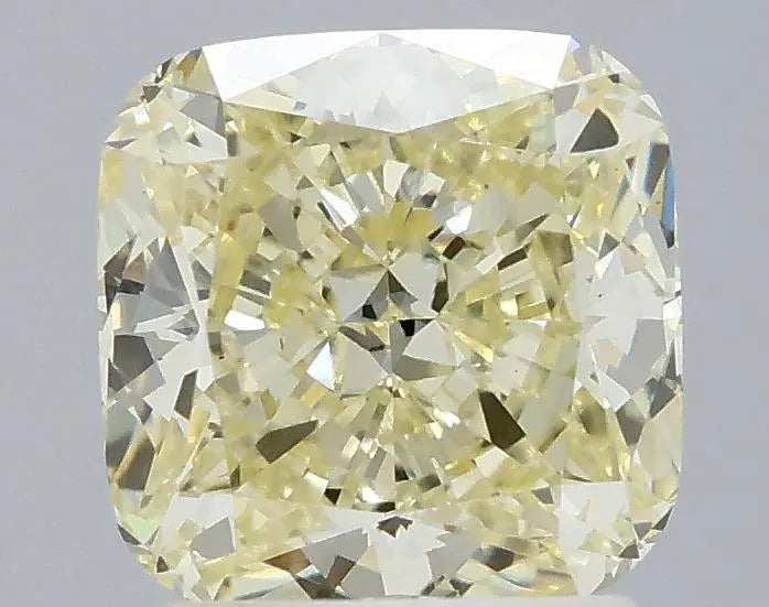 2.11ct Cushion brilliant Lab Grown Diamond (Colour Fancy Yellow, Clarity VS1, IGI Certified)