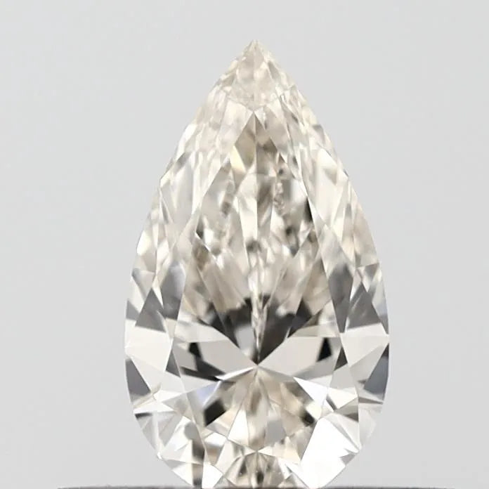 0.34ct Pear Natural Diamond (Colour L, Clarity VVS1, GIA Certified)