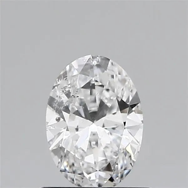 0.56ct Oval Natural Diamond (Colour E, Clarity SI2, Cut EX, IGI Certified)